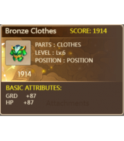 Bronze Clothes