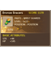 Bronze Bracers