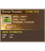 Bronze Trousers