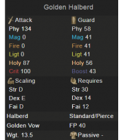 Golden Halberd