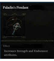 Paladin's Pendant